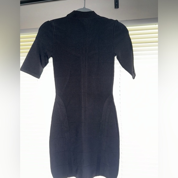 Practically New Bebe Bodycon Dress in Black - Picture 5 of 5